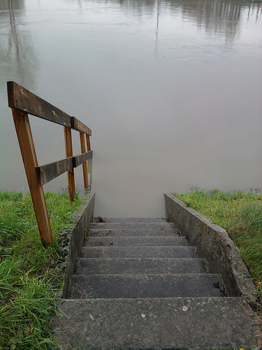 Aanlegsteiger Schelde - Gavere (©) Peter Van Damme